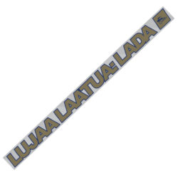 Lujaa Laatua LADA -takalasitarra